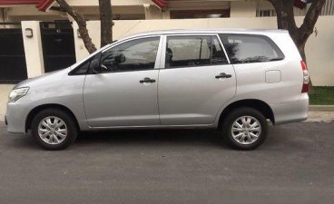 Silver Toyota Innova 2015 for sale Manual