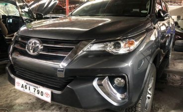 Gray Toyota Fortuner 2018 Manual Diesel for sale in Quezon City