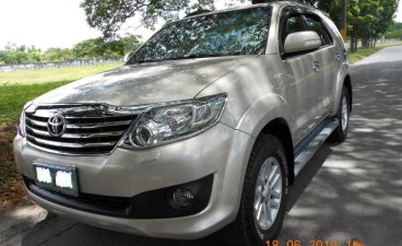 2nd Hand Toyota Fortuner 2012 at 50000 km for sale in Angeles