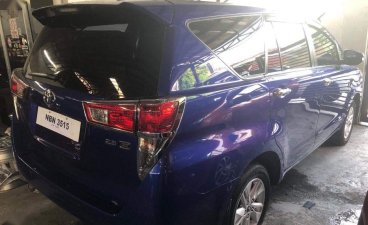 Blue Toyota Innova 2017 at 20000 km for sale