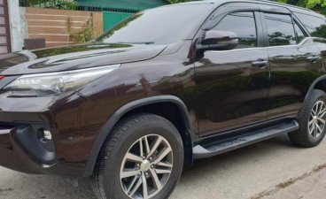 Selling Brown Toyota Fortuner 2018 Automatic Diesel at 10000 km in Quezon City