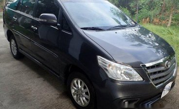 Selling Grey Toyota Innova 2014 Manual Gasoline