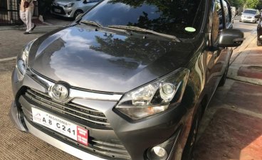 Selling Gray Toyota Wigo 2019 Automatic Gasoline in Quezon City