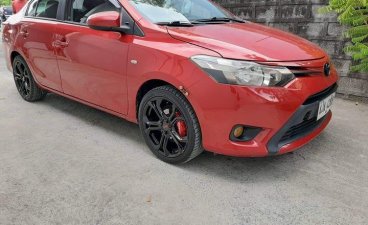 Selling Red Toyota Vios 2015 Sedan Automatic Gasoline in Manila