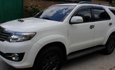 Sell White 2016 Toyota Fortuner at Manual Diesel at 20000 km in Quezon City