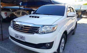 White Toyota Fortuner 2015 for sale in Cainta 