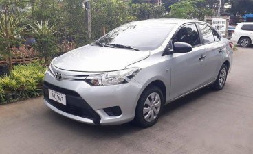 Silver Toyota Vios 2016 Manual Gasoline for sale 