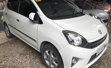 White Toyota Wigo 2017 for sale in Quezon City