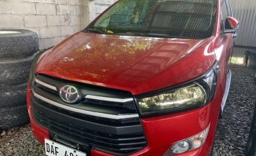 Selling Red Toyota Innova 2017 in Quezon City