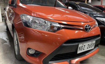 Orange Toyota Vios 2017 at 7000 km for sale