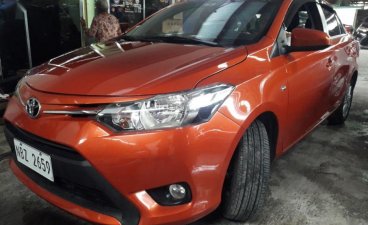 Orange Toyota Vios 2017 Manual Gasoline for sale in Marikina