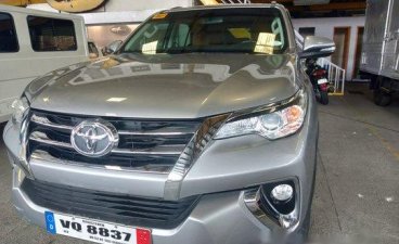 Grey Toyota Fortuner 2017 Automatic Diesel for sale 