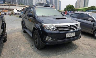 Black Toyota Fortuner 2015 for sale Automatic