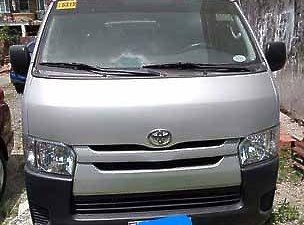 Selling Silver Toyota Hiace 2016 Manual Diesel at 12000 km