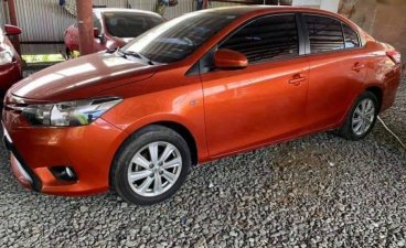 Sell Orange 2015 Toyota Vios at 20000 km in Quezon City