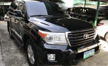 Black Toyota Land Cruiser 2012 at 60000 km for sale in Quezon City