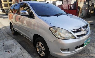 Selling Silver Toyota Innova 2007 Automatic Gasoline at 120000 km in Manila