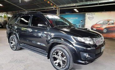 Black Toyota Fortuner 2013 Automatic Diesel for sale
