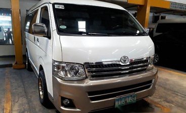 White Toyota Hiace 2011 at 57231 km for sale