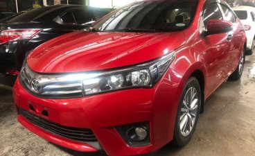 Selling Red Toyota Altis 2017 in Quezon City