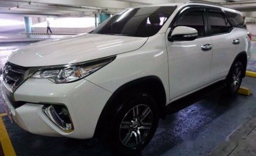 White Toyota Fortuner 2016 Automatic Diesel for sale