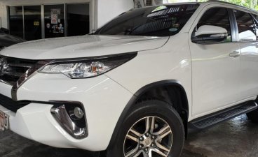 White Toyota Fortuner 2017 at 20000 km for sale in Quezon City