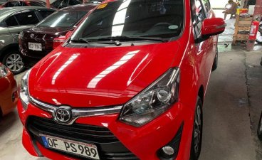 Sell Red 2019 Toyota Wigo Automatic Gasoline in Quezon City
