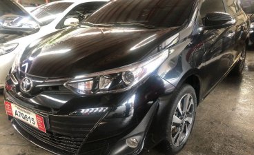 Selling Black Toyota Vios 2018 Automatic Gasoline in Quezon City