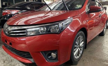 Sell Red 2017 Toyota Corolla Altis at 8800 km in Quezon City