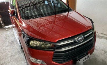 Selling Red Toyota Innova 2017 in Quezon City