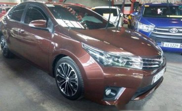 Brown Toyota Corolla Altis 2015 for sale in Quezon City