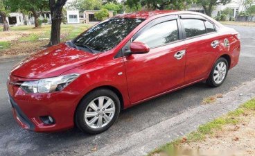 Sell Red 2015 Toyota Vios at 27000 km