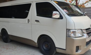 White Toyota Hiace 2017 for sale in Quezon City