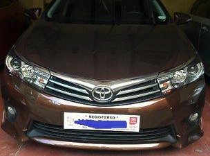 Brown Toyota Corolla Altis 2016 Automatic Gasoline for sale in Quezon City