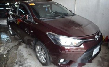 Red Toyota Vios 2016 at 8000 km for sale in Manila
