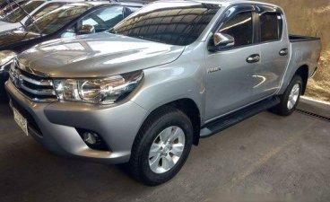 Sell Silver 2016 Toyota Hilux in Quezon City 