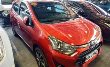 Selling Orange Toyota Wigo 2019 in Quezon City 