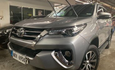 Selling Silver Toyota Fortuner 2017 SUV in Quezon City