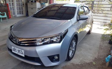 Selling Silver Toyota Altis 2015 at 52000 km in Bacoor