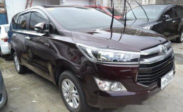 Sell Red 2017 Toyota Innova Manual Diesel at 10000 km