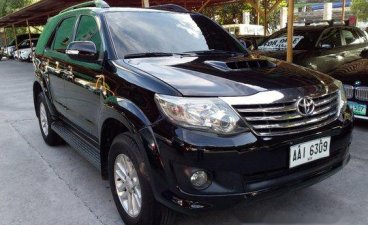 Selling Black Toyota Fortuner 2014 at 49042 km in Pasig