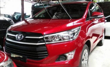 Red Toyota Innova 2017 Manual Diesel for sale in Manila