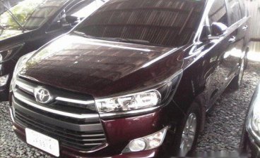 Selling Red Toyota Innova 2017 Automatic Diesel 
