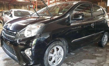 Sell Black 2016 Toyota Wigo at 8800 km in Quezon City