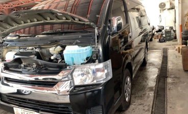 Black Toyota Hiace 2018 at 6000 km for sale