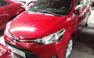 Selling Red Toyota Vios 2017 Manual Gasoline in Manila