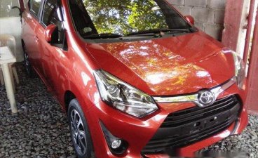 Selling Orange Toyota Wigo 2017 Automatic Gasoline 