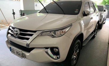 White Toyota Fortuner 2017 SUV at Automatic Diesel for sale in Quezon City