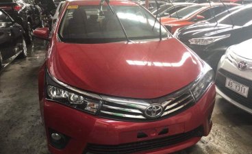 Red Toyota Altis 2017 Automatic Gasoline for sale in Quezon City