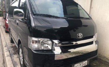 Selling 2nd Hand Toyota Hiace 2018 Manual Diesel at 6000 km in Quezon City